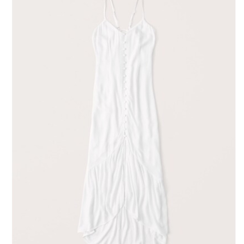 Abercrombie button maxi/midi dress
